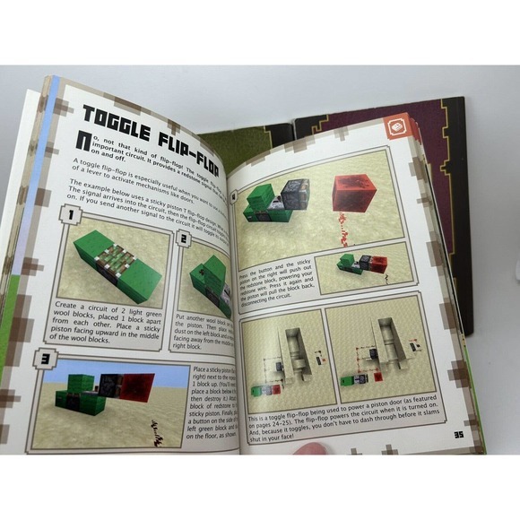 Minecraft Books Mixed Lot‎ Of 13 Mojang Handbook Graphic Novel Gamer Overworld - Picture 4 of 16